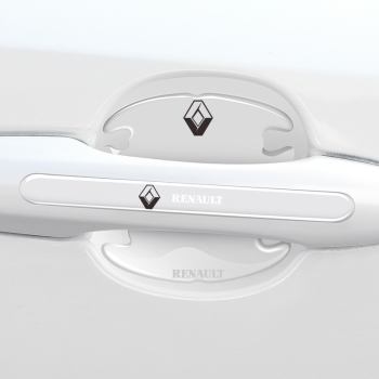 OKAZJA Ochronne przezroczyste naklejki pod klamki do Wszystkich Marek Samochodów 8 naklejek